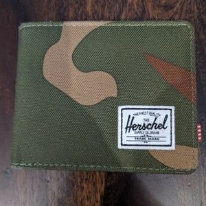 Camouflage Print Herschel Wallet